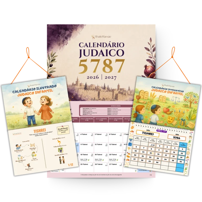 Calendário Judaico (Adulto 5787 + Infantil Permanente) — eBook