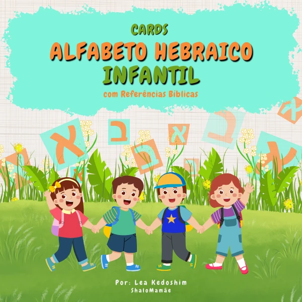 Cards - Alfabeto Hebraico Infantil com Referências Bíblicas — eBook