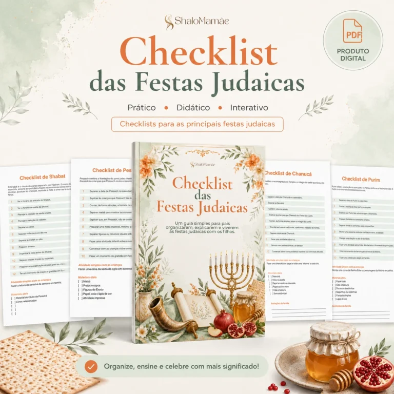 Checklist das Festas Judaicas — eBook