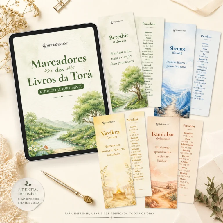 Marcadores dos Livros da Torá — eBook